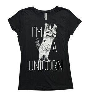 Girls unicorn Kitty tee
